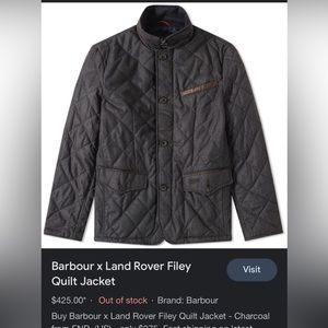 Barbour x Land Rover jacket men’s medium